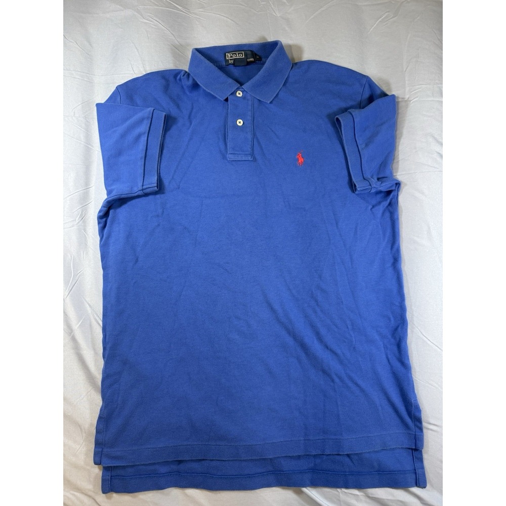 Polo Ralph Lauren Men's Blue Short Sleeve Polo Size Medium